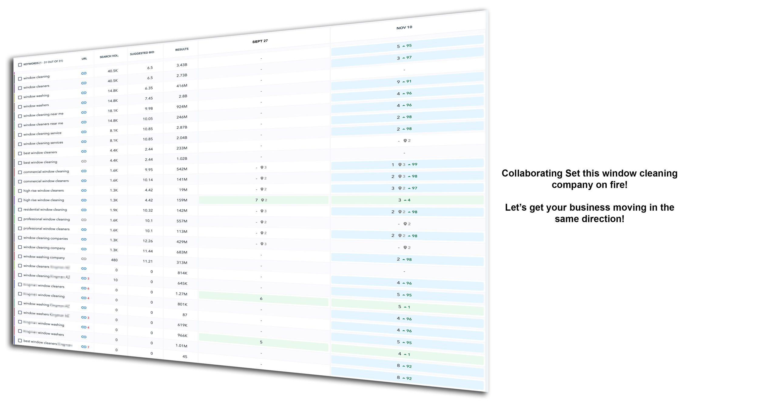 Window Cleaning SEO with Results